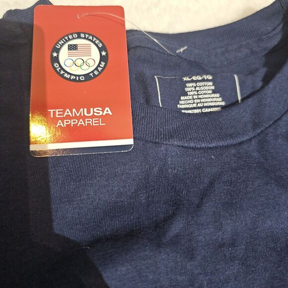 Team Apparel Team USA T-Shirts Rio de Janeiro Olympics Adult Men Sz XL‎ Blue - Picture 3 of 6